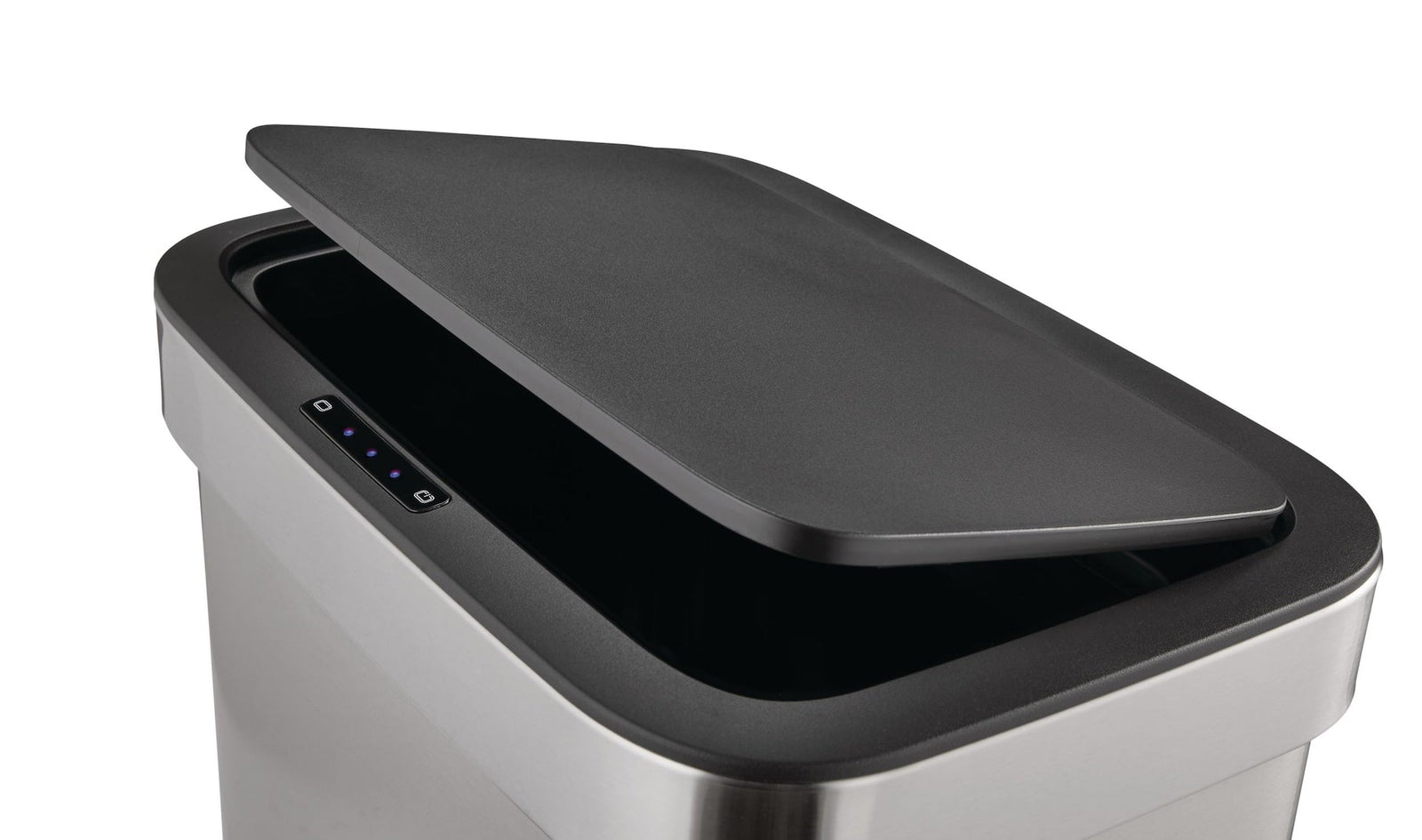 Type A Stainless Steel Rectangular Auto Indoor Refuse Bin with Resin Motion Sensor Lid, 50-L Z6Q3 - product image 2