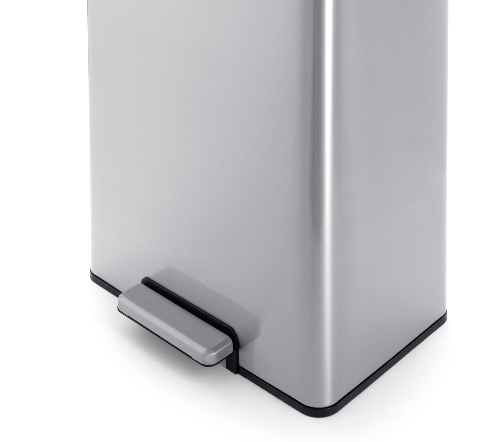type A Stainless Steel Rectangular Dual Compartment Garbage Can, 2 x 20-L D5U6 - product image 3