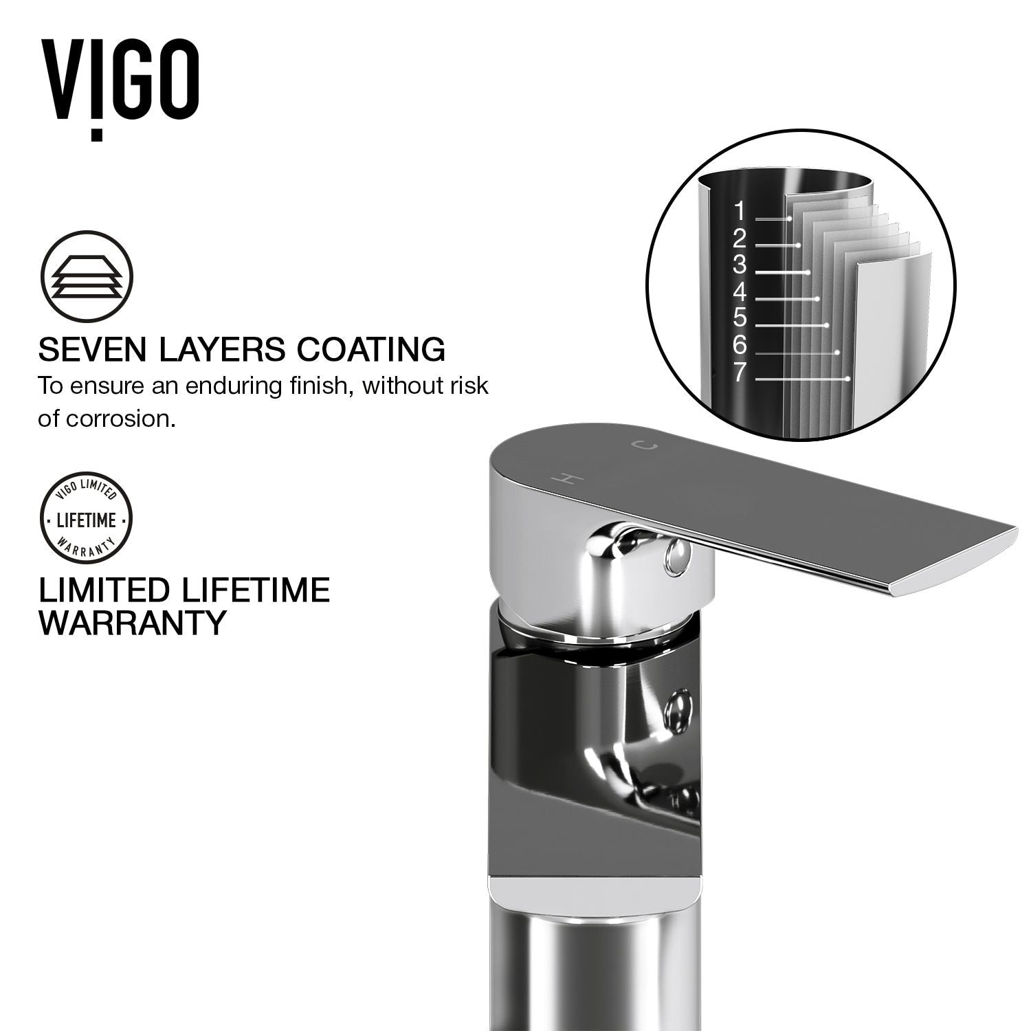 Davidson Single Handle Single Hole Bathroom Sink Faucet, WaterSense Certified, Chrome J1O9 - product image 3