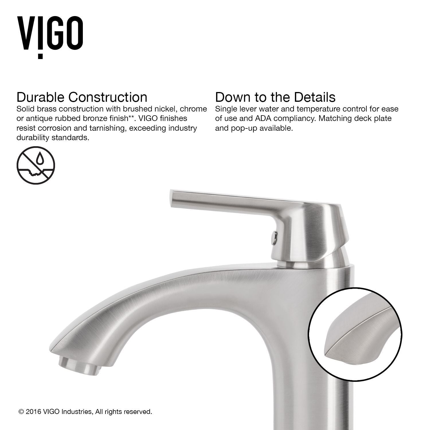 Glass Grey Onyx Bathroom Sink/Basin Set with Linus Faucet and Rectangular Vessel R2Q3 - product image 3