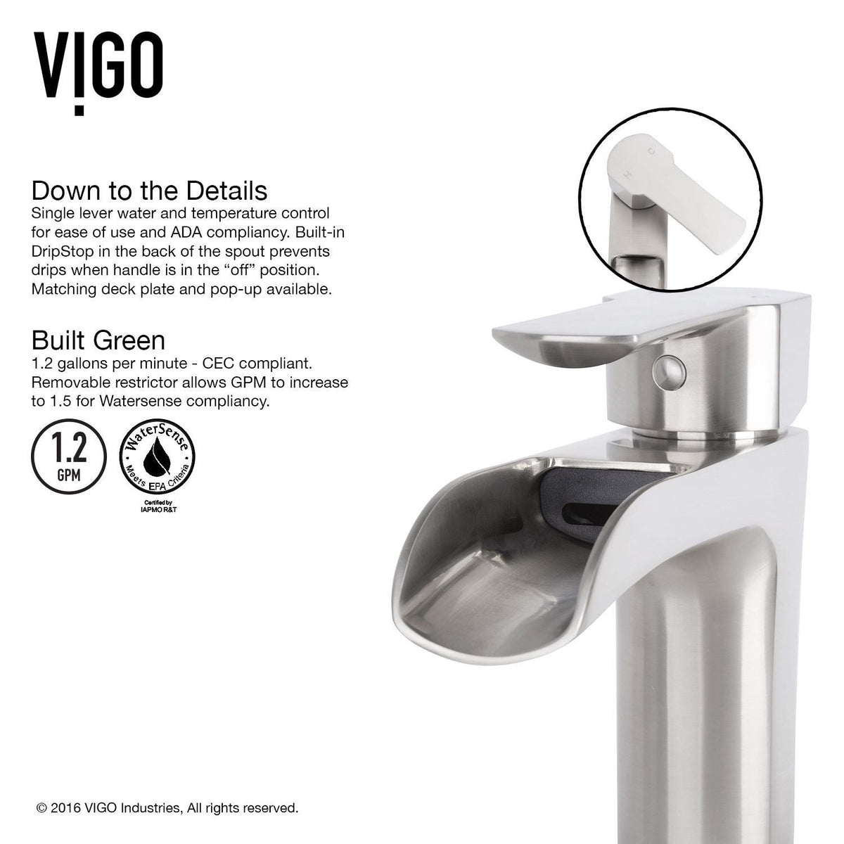 Glass Simply Silver Bathroom Sink/Basin Set with Niko Faucet and Round Vessel N2B1 - product image 3