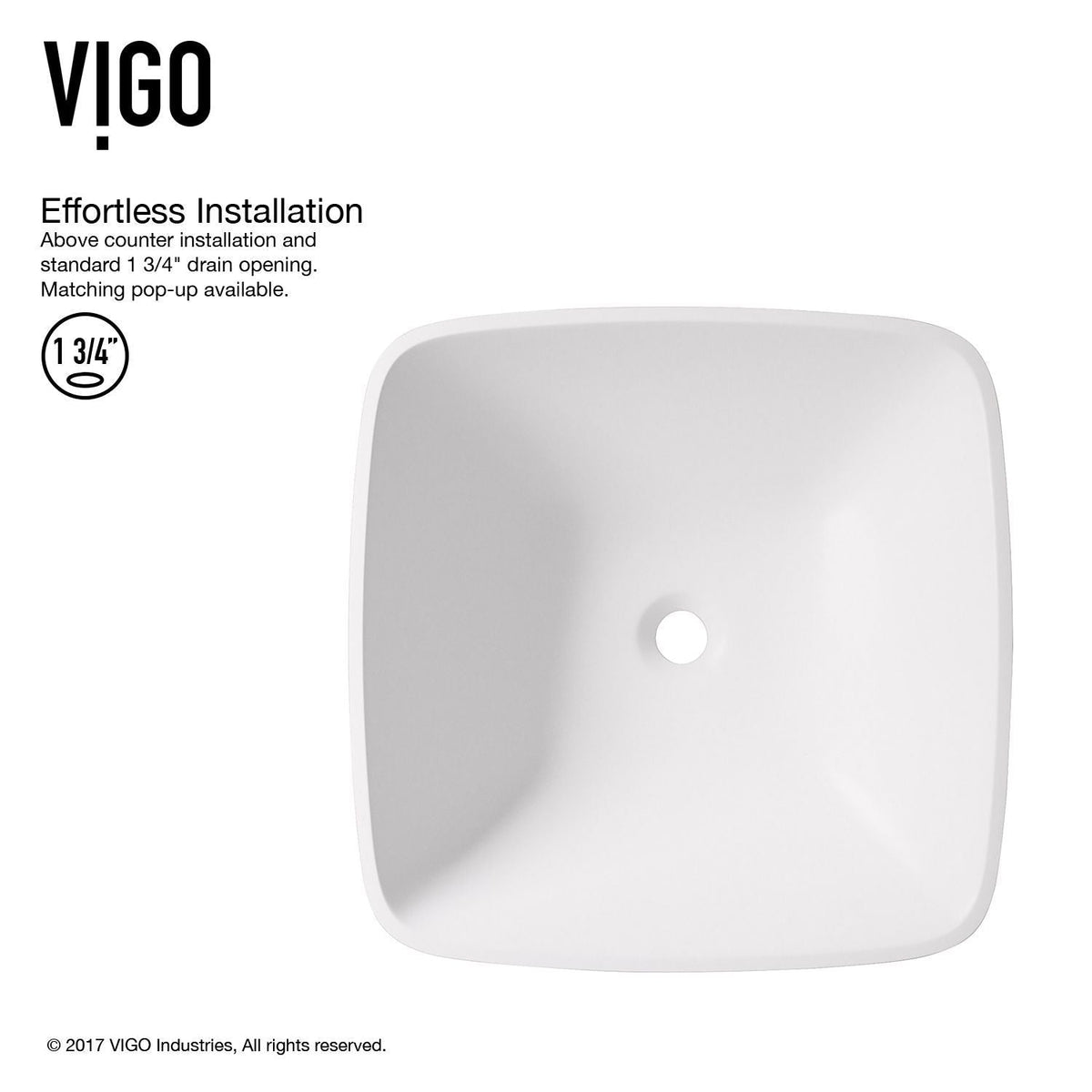 Hyacinth Matte Stone Round Vessel Bathroom Sink/Basin, Handpolished Construction, White K9I1 - product image 3