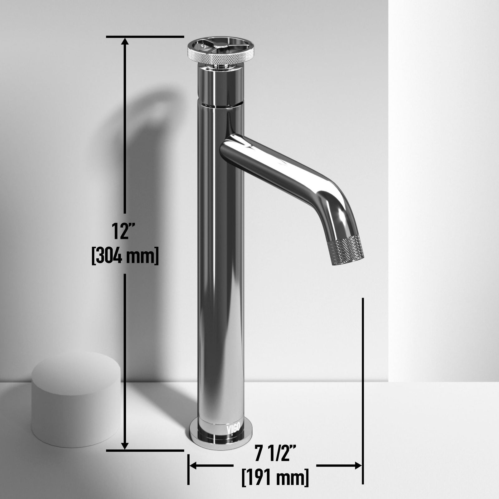Wisteria MatteStone White Bathroom Sink/Basin Set with Cass Faucet and Oval Composite Vessel E8A4 - product image 4