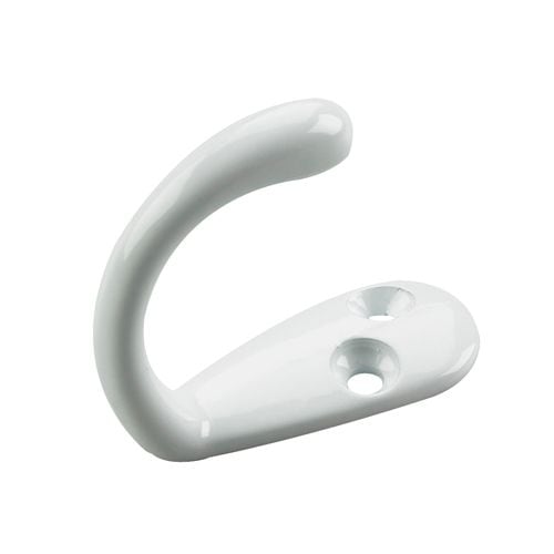 Wardrobe Hook, White, 4pk Z7N5 - product image 1