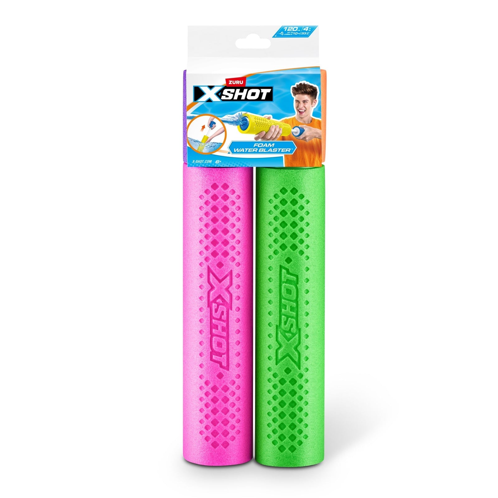 X-Shot Foam Water Blaster, 2-pk Y1L9 - product image 1