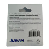 150mAh 2/3 AA Solar Rechargeable Batteries, 4-pk O5G5 - product image 2