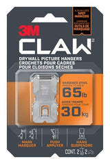 3M Claw DrywAll Picture Hangers, 65-lb Capacity F2K5 - product image 2