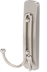 3M Command Large Bathroom Double Hook, Satin Nickel G1G1 - product image 1
