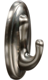 3M Command Large Traditional Decorative Utility Hook, Brushed Nickel F0P5 - product image 1