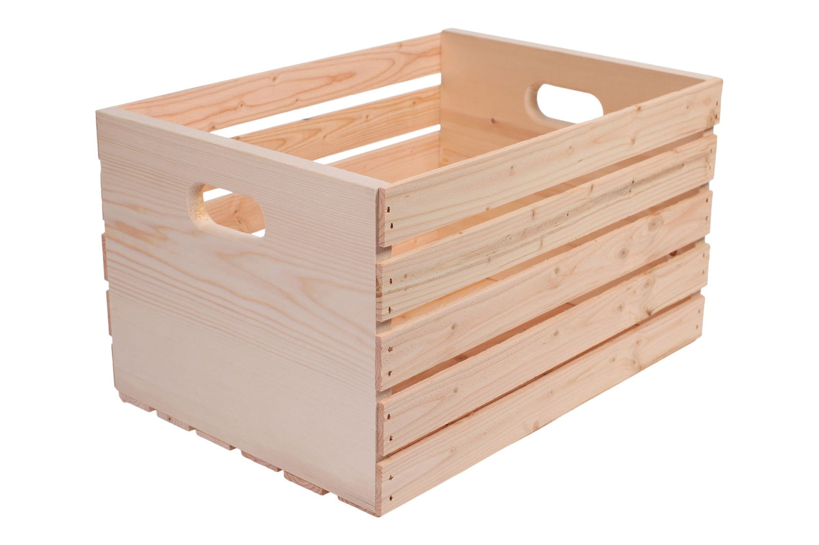 Solid Pine Wood Storage Crate, 20-in O0K0 - product image 1