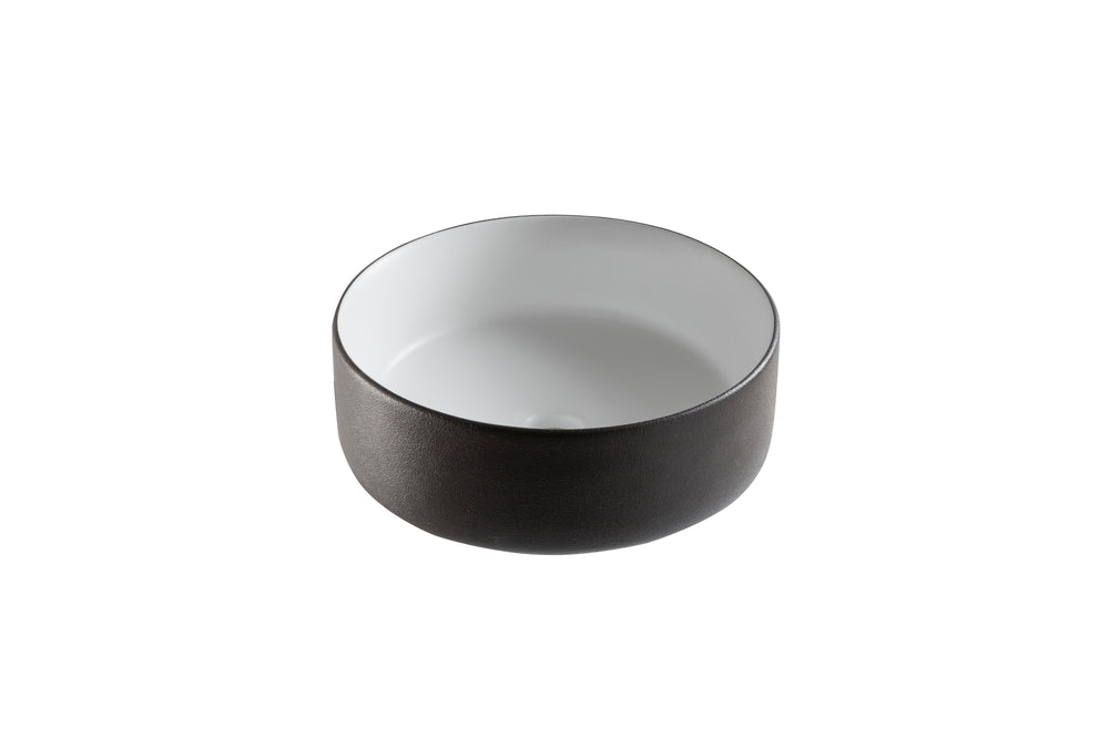 Ceramic Vessel Bathroom Sink/Basin, Black U8K7 - product image 1