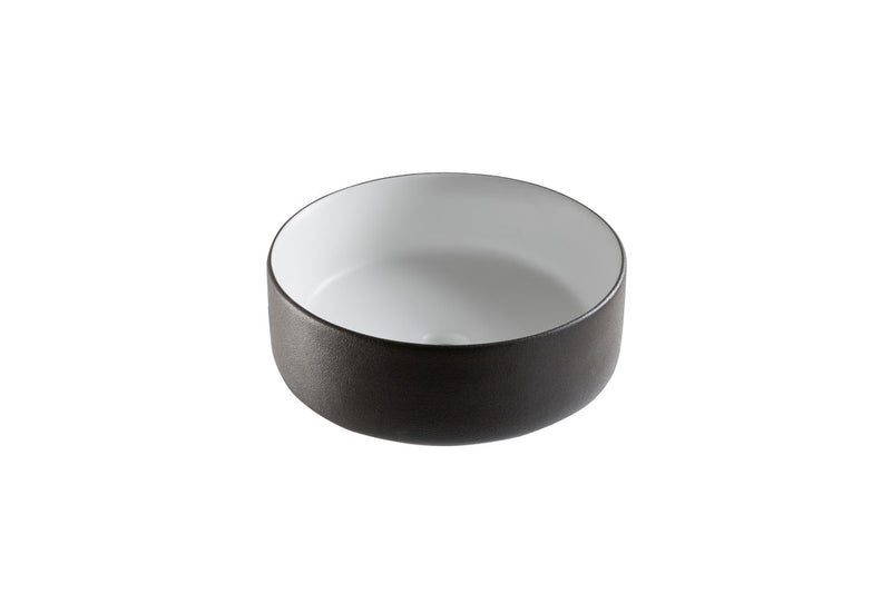 Ceramic Vessel Bathroom Sink/Basin, Black U8K7