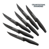 Granitestone’s Steak Knife Set, Stainless Steel, 6-pc K3R7 - product image 1