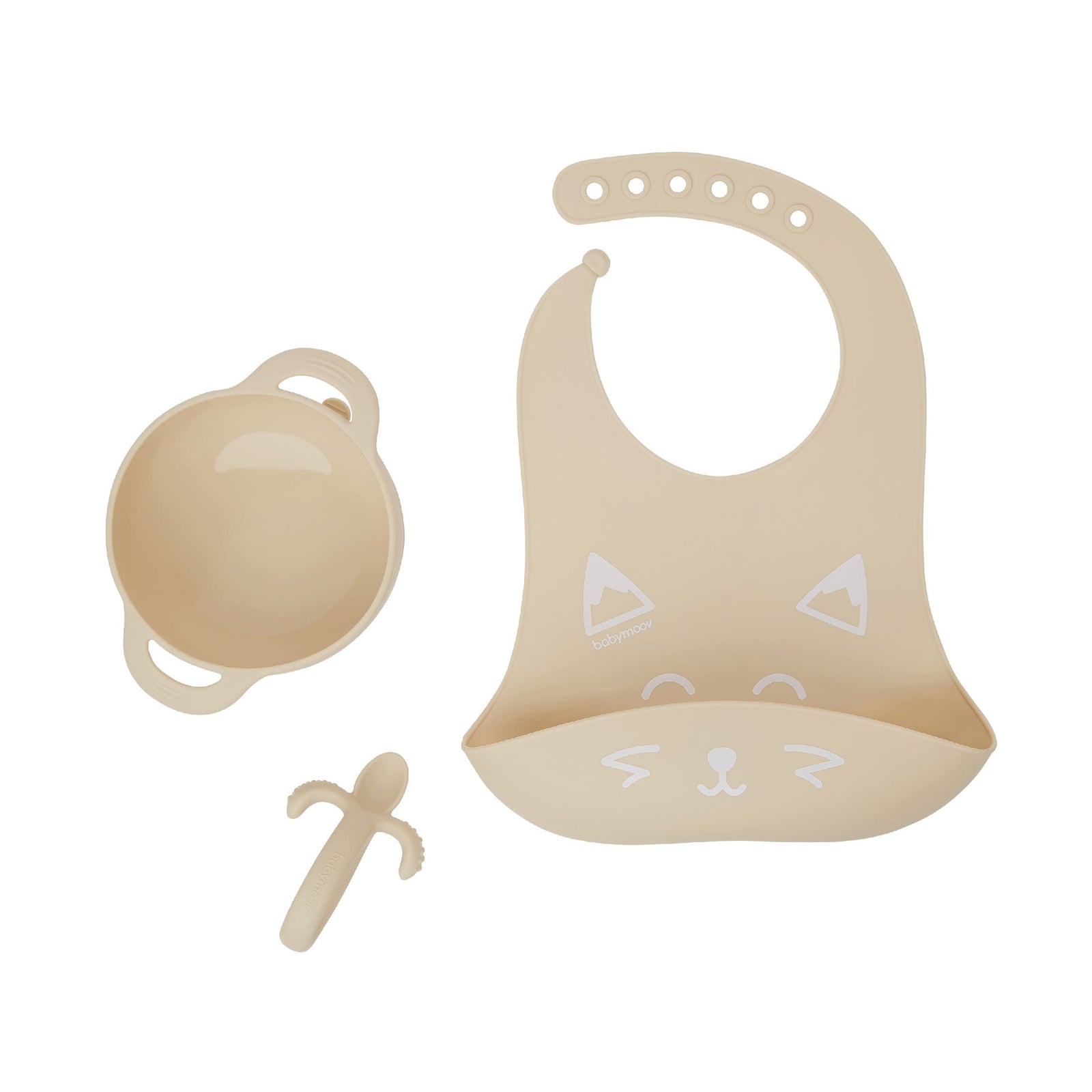 First'isy Silicone Feeding Set, Fox B4R8 - product image 1