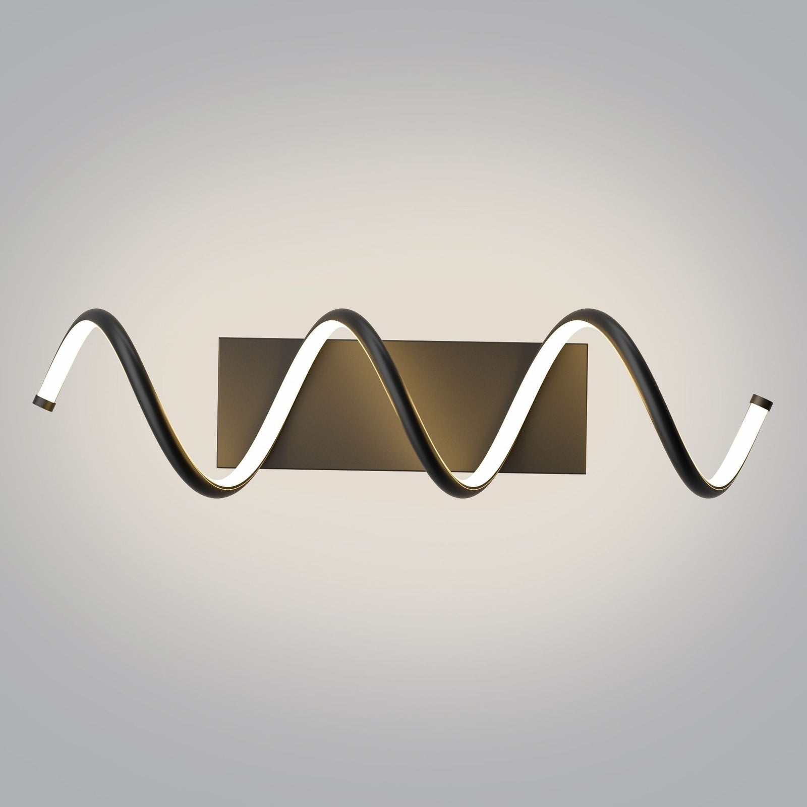 Dante 16W/3000K Matte Black Integrated LED Wall Lamp Vanity Light V7S7 - product image 4