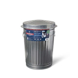 Galvanized Steel Circular Multi-Purpose Garbage Can, 75-L (19.8 US gal) F5W3 - product image 2