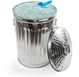 Galvanized Steel Circular Multi-Purpose Garbage Can, 75-L (19.8 US gal) F5W3 - product image 6