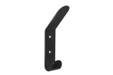 Metal Double Hook, Matte Black R3U5 - product image 1