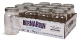 Decorative Glass Mason Jars with Snap Lids, 1 L, 12 Count U3G7 - product image 1