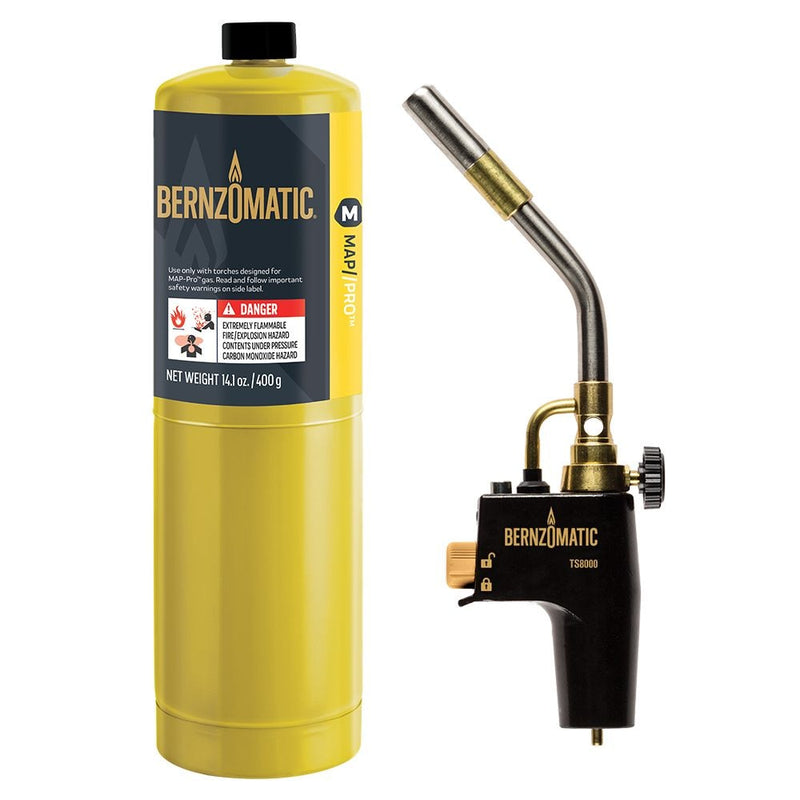 TS8000 MAP-Pro Max-Heat Propane Torch Kit, 400-g N7M4