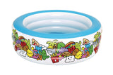 Deluxe Round Inflatable Pool, 5-ft x 20-in D5A5 - product image 1