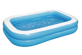 Rectangular Inflatable Family Wading Pool, 8.5-ft x 5.8-ft x 20-in J0U8 - product image 1