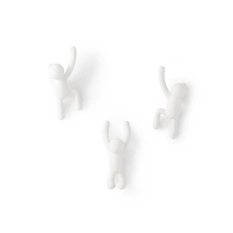 Hook Set of 3, White H5D8
