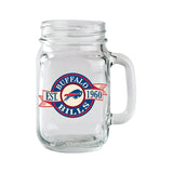 Bills Mason Jar Mug Pint Glass For Football Fans/Collectors, 16.5-oz R6H0 - product image 1