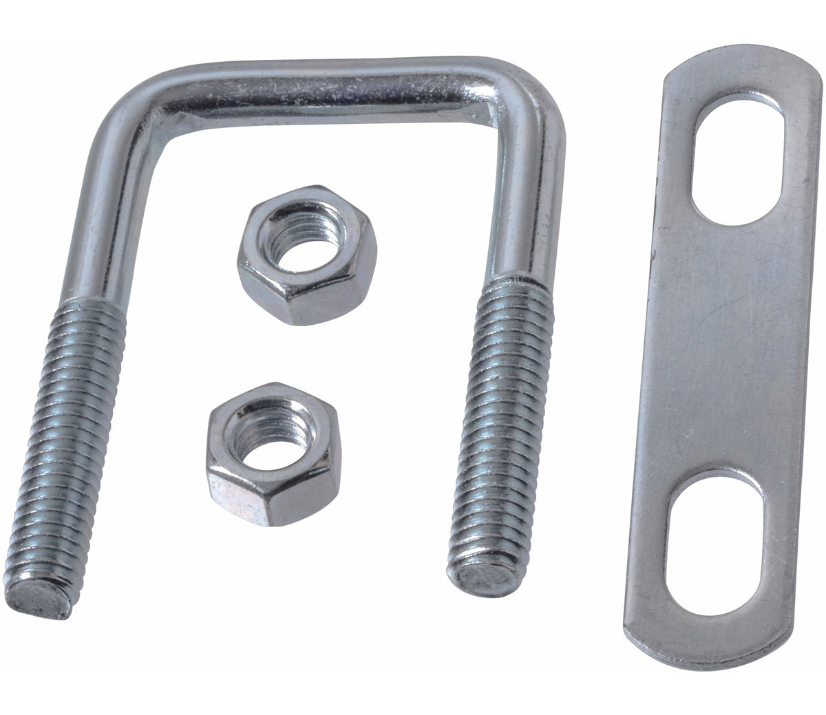 Square U Bolt, Carbon Steel, Zinc-Plated, 3 x 2-in S7R0 - product image 1