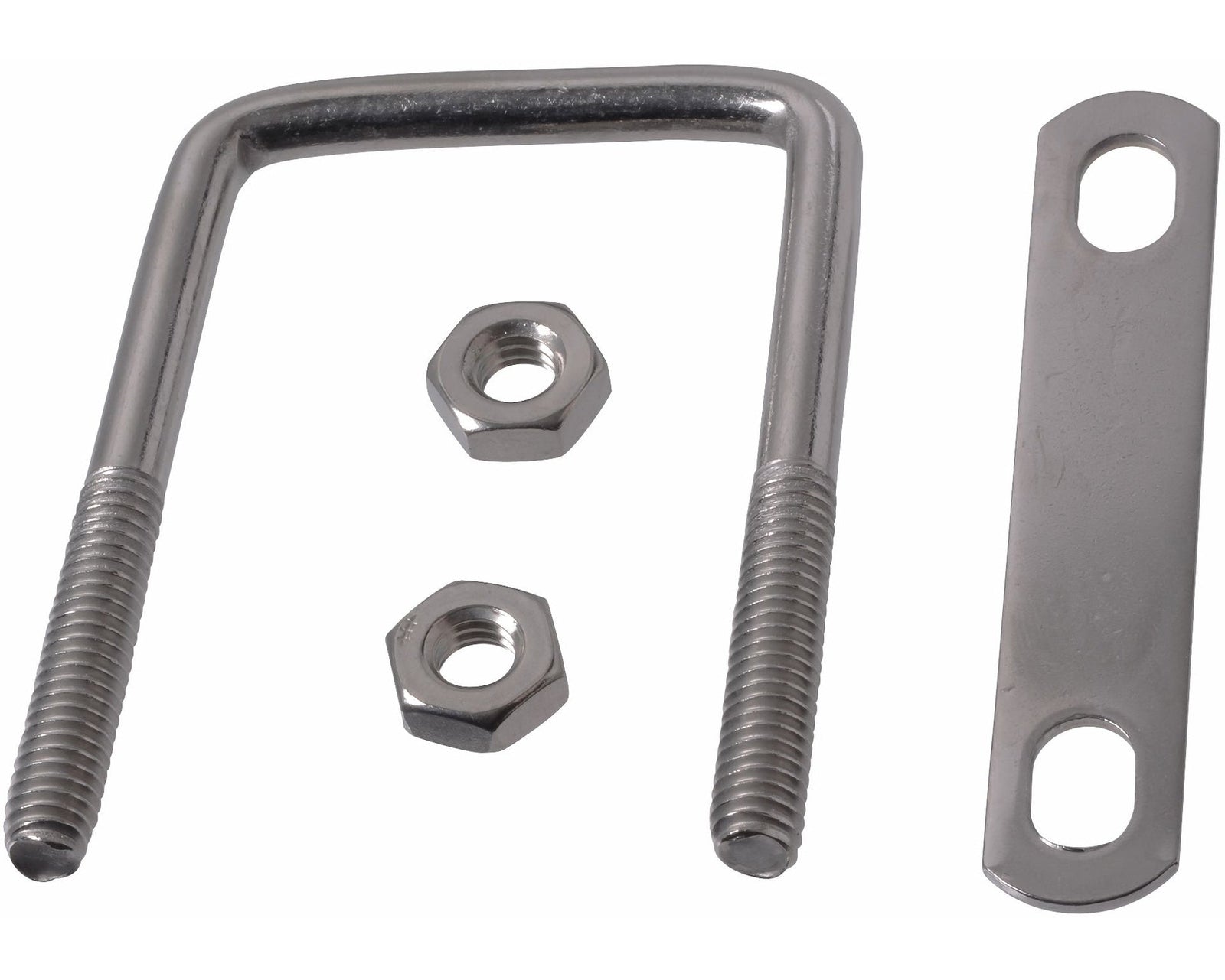 Square U Bolt, Stainless Steel, For All Weather, 3 x 2-in W4J9 - product image 1