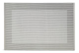 Bristol Rectangle Vinyl & Polyester Placemats, 13-in x 19-in, 4-pk K6D0 - product image 1