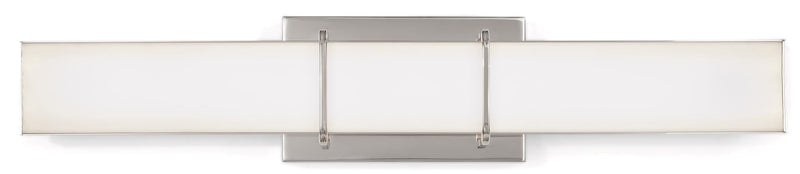Byrne LED Vanity Light Fixture, Polished Nickel W2F0