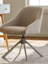Chester Swivel Office Chair, Greige Y6I3 - product image 5