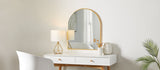 Elrose Gold Arch Mirror, 24 x 28-in W3Y6 - product image 6