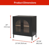 Hinton Cabinet, Black X5P7 - product image 3