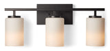 Northfield 3-Light Vanity Light Fixture, Matte Black Y0A6 - product image 1