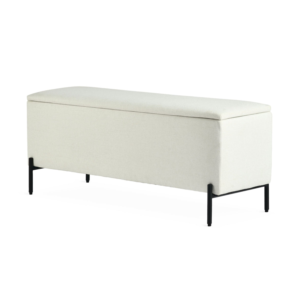 Picton Storage Bench, White O7V2 - product image 1