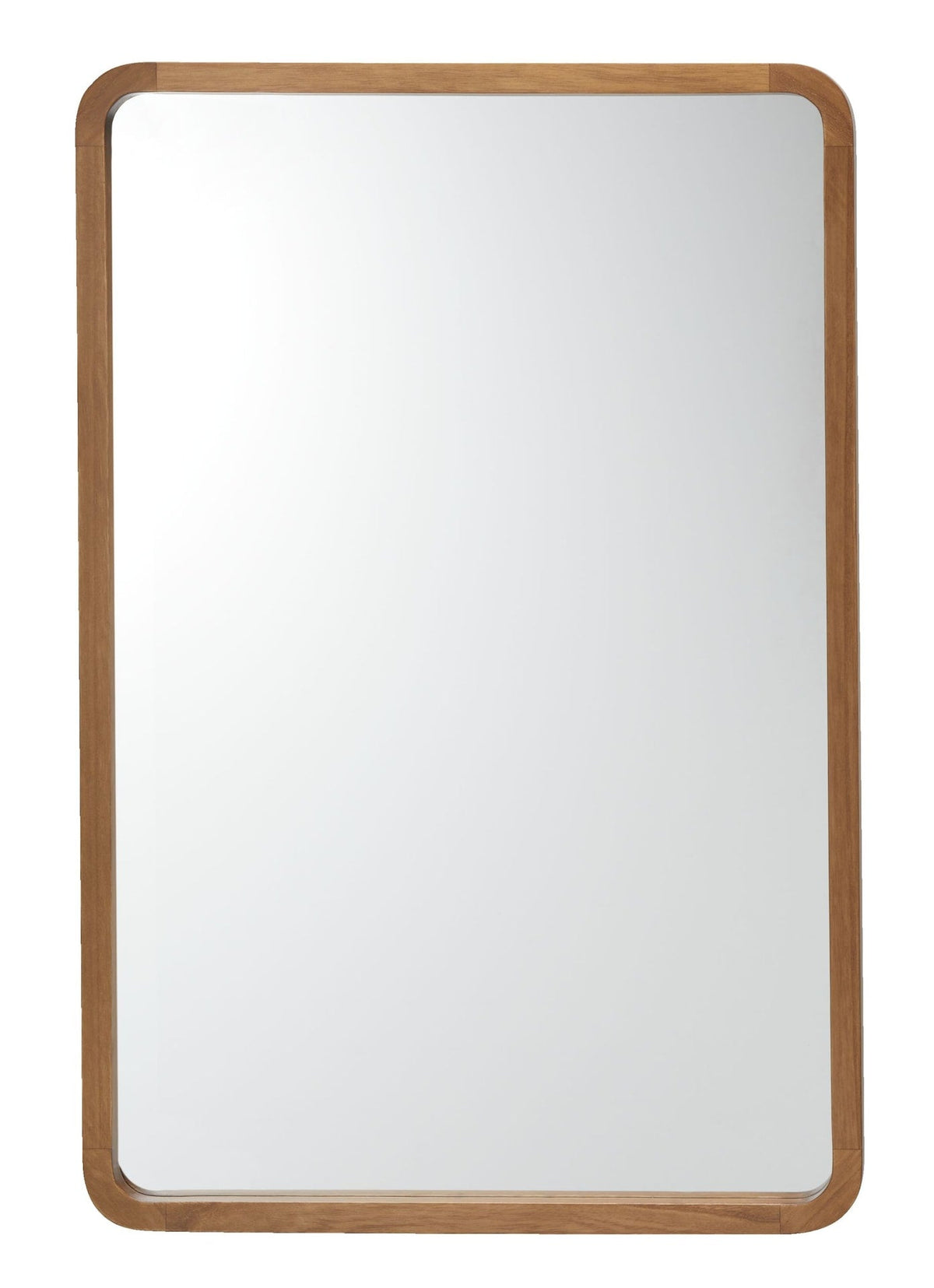 Springside Pearwood Rectangular Wall Mirror, Brown, 24 x 36-in W2D0 - product image 3