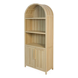 Stratford Arched Bookcase, Oak A5I3 - product image 1