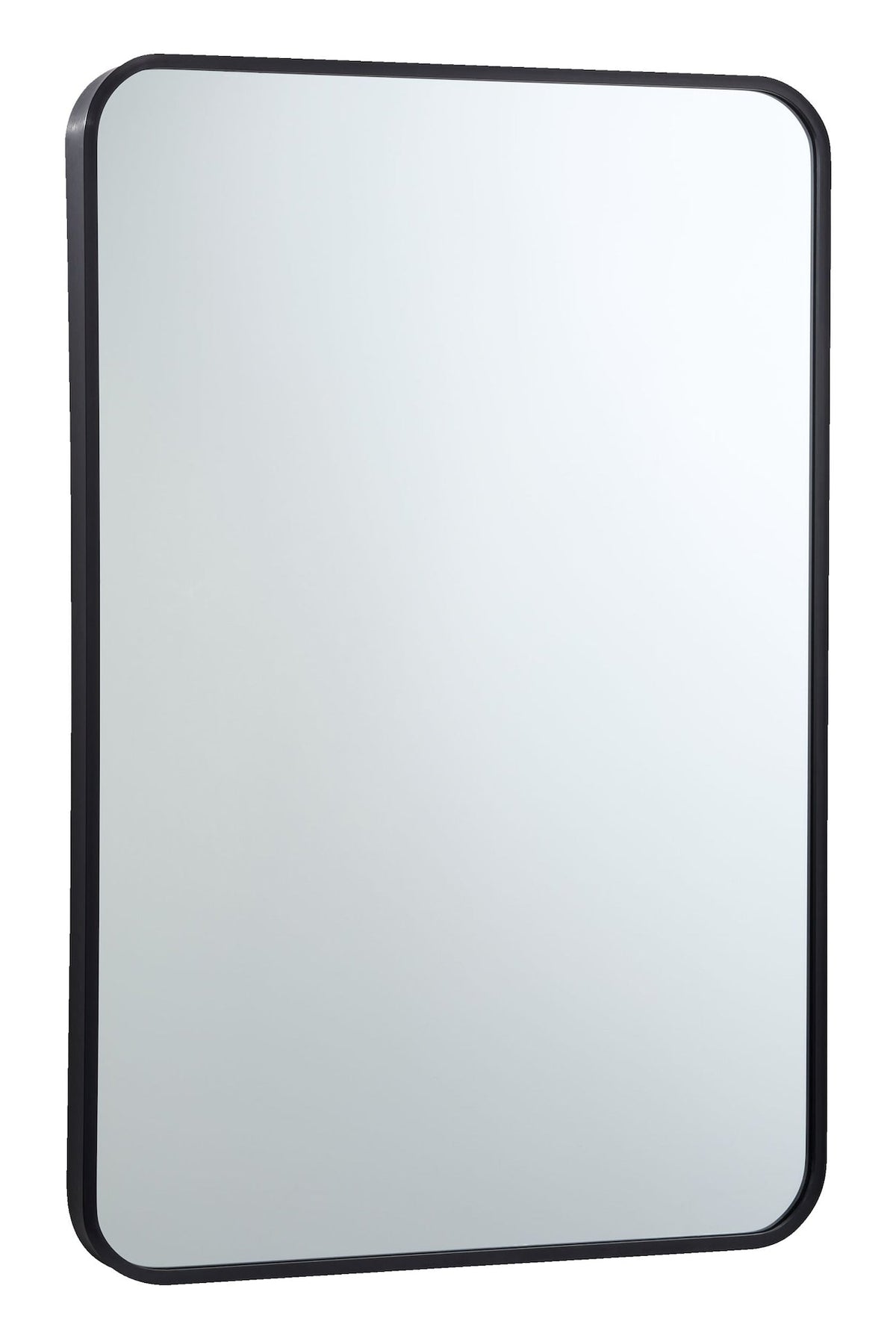 Truro Metal Rectangular Wall Mirror, Black, 20 x 30-in Q2V2 - product image 2