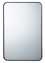 Truro Metal Rectangular Wall Mirror, Black, 20 x 30-in Q2V2 - product image 3