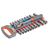 22 Piece 1/2" Drive Socket Set X4N7 - product image 3