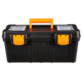 Portable Plastic Tool Box with Removable Tray, 17-in Z9Y6 - product image 2