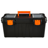 Portable Plastic Tool Box with Removable Tray, 20-in D3U1 - product image 2