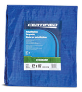 Standard Duty Poly Tarp, Waterproof, 12-ft x 16-ft P8C6 - product image 1