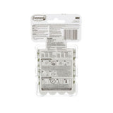 Adhesive Picture Hanging Strips Value Pack, White, 12-lbs to 16-lbs, Assorted Sizes, 24 Strips per Pack X1O3 - product image 1
