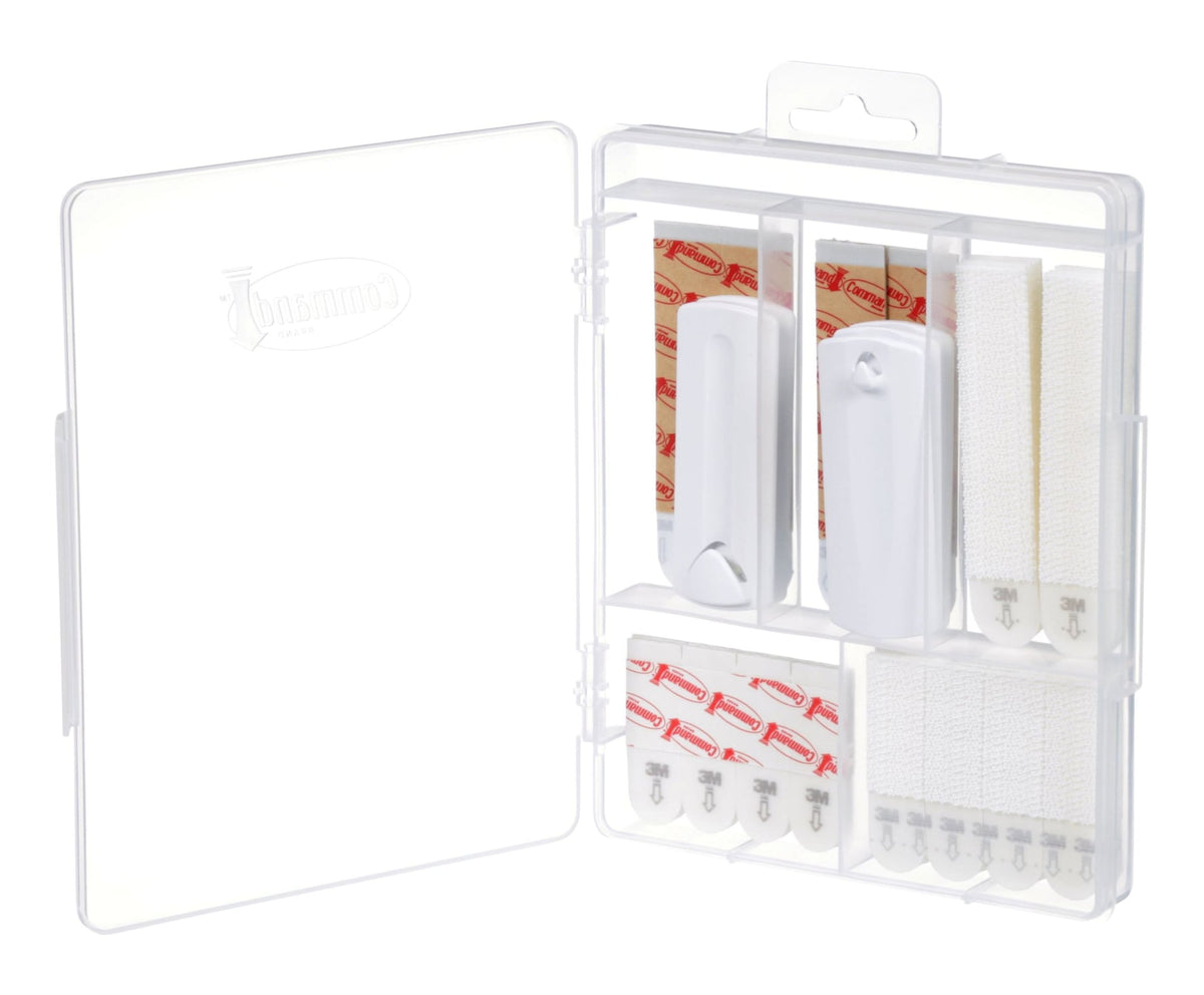 Picture Hanging Kit with Adhesive Strips, White, 50 Strips/Pack K6M3 - product image 1