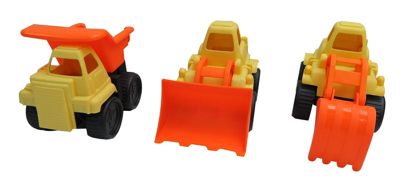 Vehicles Floating Plastic Water Toy, Yellow/Orange, Assorted, Ages 2+, for Summer/Beach Activities V4X3