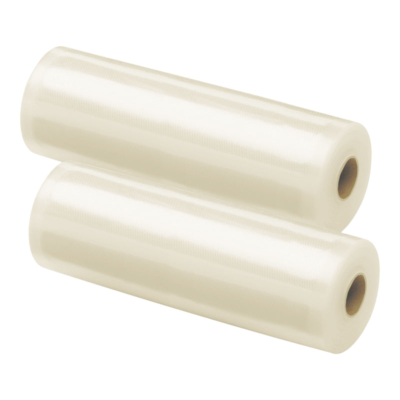 Biodegradable Vacuum Bag Rolls, Universal, Reusable 11-in, 2-pk J2T3