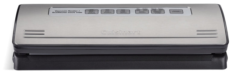 One-Touch Vacuum Sealer, Stainless Steel, Black T4W0